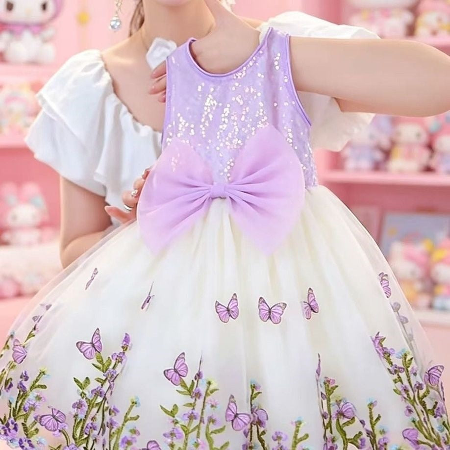 Girls' dress  summer new collection - baby tutu dress, stylish princess sweetheart, trendy children's princess tulle dress