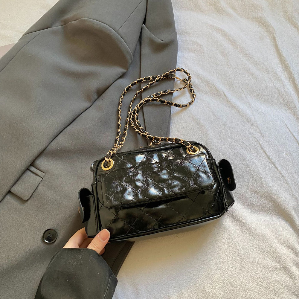 small fragrant style rhombus armpit bag for women 2026 spring new arrivalclassy texture shoulder bag niche style design women's bag