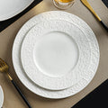 Byron minimalist high-end ceramic bowls, plates, and dishes - creative tableware for hotels, restaurants, and home use - western cuisine steak plates and dessert plates