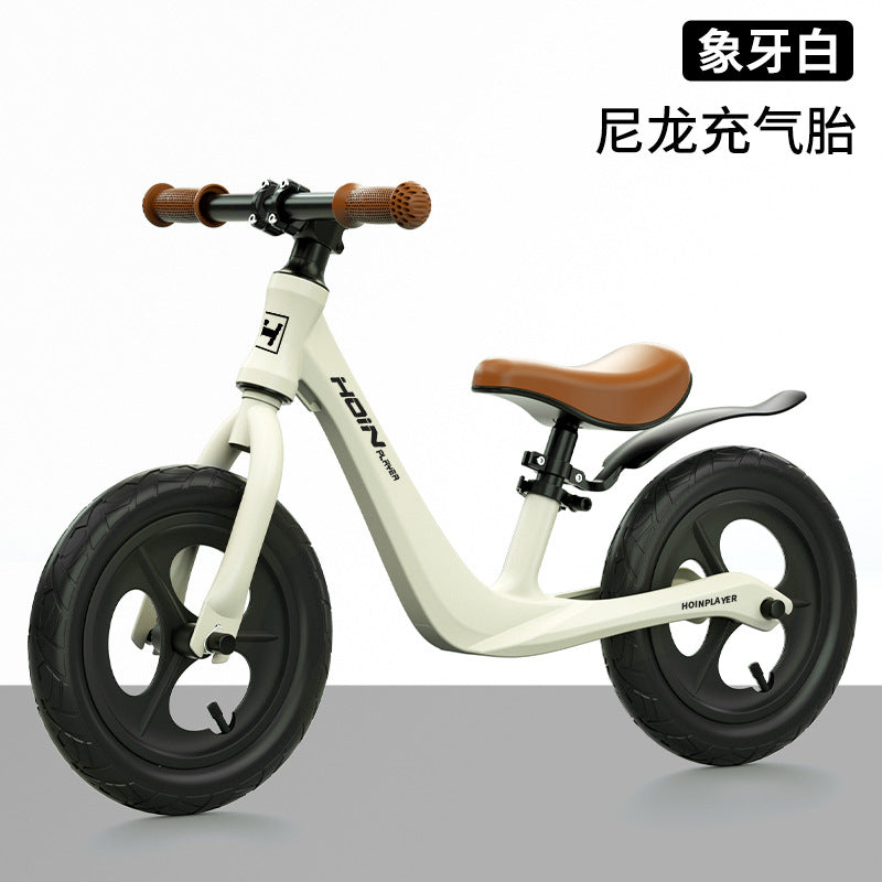 New children's magnesium alloy balance car without pedals 1-6 years old baby balance yo-yo car two-wheel coasting walker