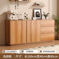 Solid wood sideboard floor-standing wall storage cabinet living room tea cabinet kitchen storage cabinet for homecasual storage cabinet