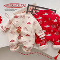 Newborn & infant autumn/winter warm rompers - fleece-lined bodysuits for baby boys & girls - perfect for outdoor wear, full month celebration, and 100-day celebration - trendy styles available