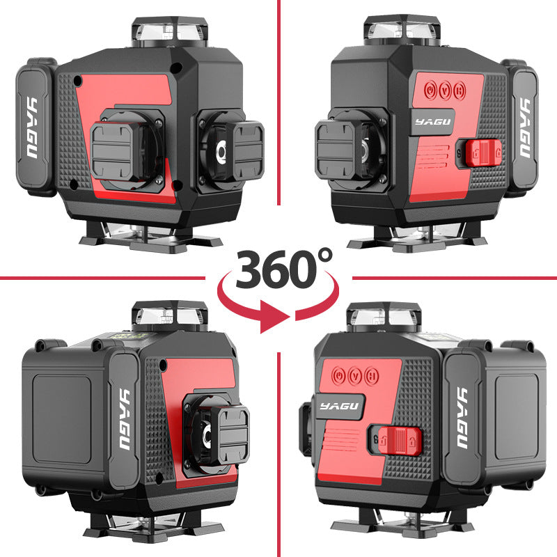 Subsolid infrared level private mold green light outdoor high-precision automatic leveling thickness adjustable  special supply