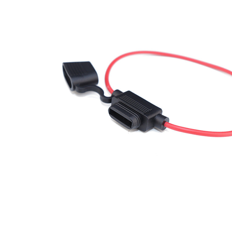 Insert Car Fuse Holder 1015 16 Waterproof Medium Fuse Box Circle Fuse Holder with Wire