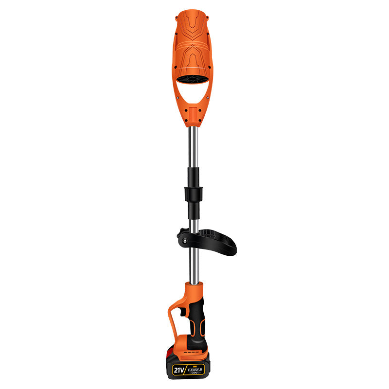 Lithium-ion cordless leaf blower - foldable handheld blower for snow, leaves, and dust - high-power rechargeable