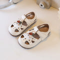 Ready-to-ship girls' non-slip sandals: stylish bowknot, cartoon, and pearl princess sandals for baby girls