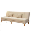 Multifunctional sofa bed - convertible fabric sofa, easy-to-assemble single sofa bed for living rooms, rental properties, and small apartments