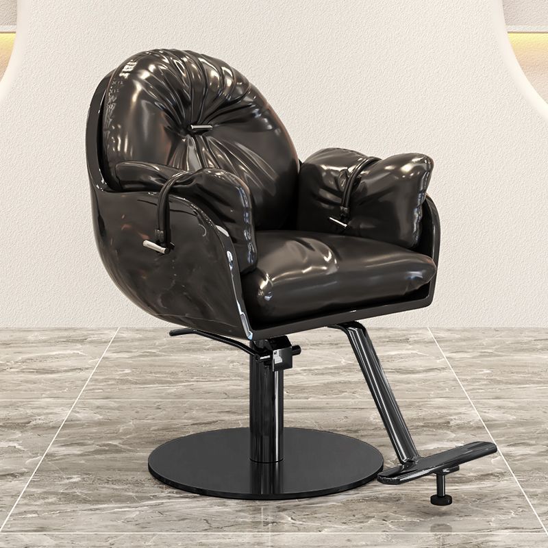 Hairdressing shop chair hairdressing chair internet celebrity hair salon special classy hairdressing shop seat hair cutting stool stainless steel hairdressing chair