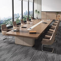 Saint li conference table long table casual modern large conference room table and chair combination rectangular conference negotiation long table