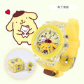 Kids' watch for girls - time-only, waterproof, drop-resistant, cute cartoon design, luminous, elementary school girl's analog-digital watch