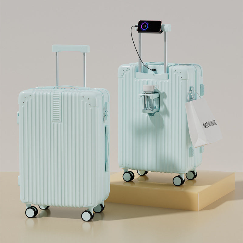 New multi-functional child and mother suitcase, large-capacity men's and women's trolley case, universal wheel password case, suitcase 20 inches