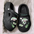 2023 new clogs: chunky platform, height increasing, non-slip, durable, beach-ready, cute cartoon, breathable, closed-toe sandals & slippers for women - summer collection