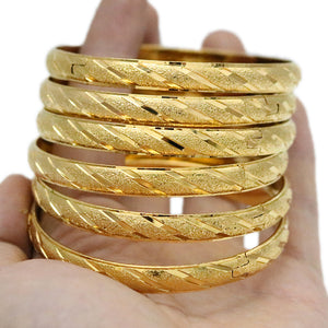 Wholesale cross-border 8mm vietnamese gold bracelet vacuum electroplating color-preserving women's fashion jewelry casual gift jewelry