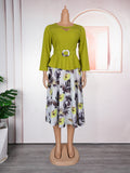 African  women's plus size cross-border fashion print dress - new  collection for us & european
