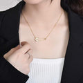 2024 amazon fashion cross-border new safety pin pendant necklace - trendy, unique, and versatile jewelry for women