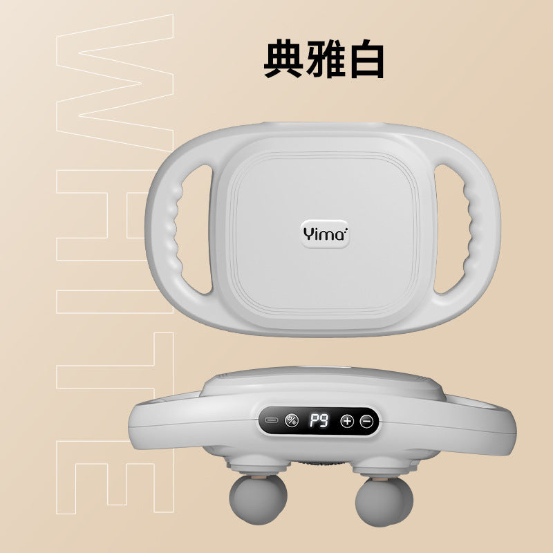 New six-head percussion massager for muscle relaxation - deep tissue muscle relaxer, neck and scalp deep massage device