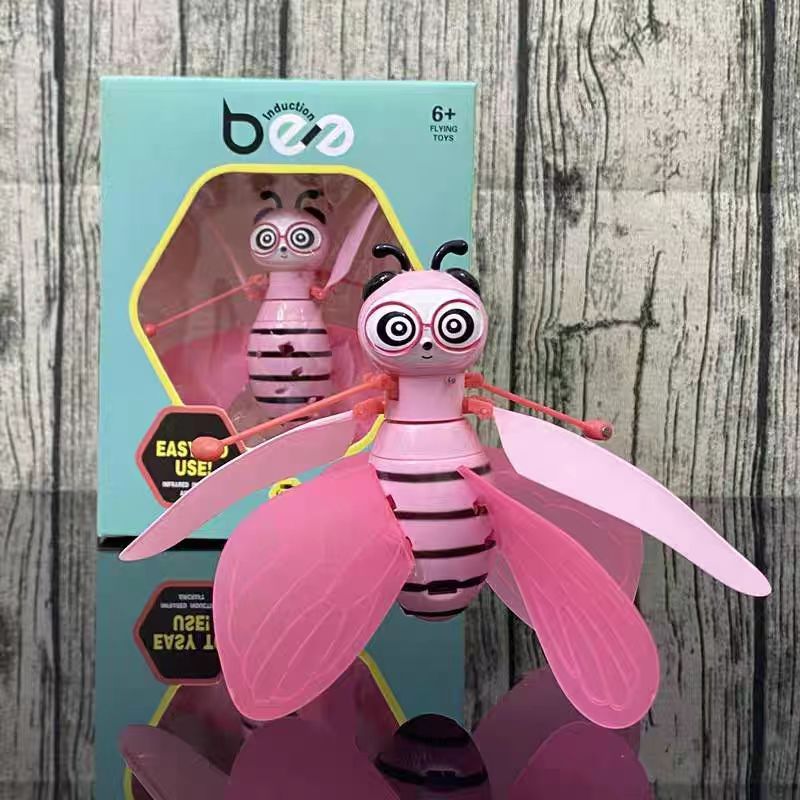 Hot selling feitian doll little bee sensor aircraft new and unique toys rechargeable smart suspension factory direct sales