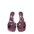 Za new 2024 french summer stiletto heel square toe thong sandals with seashell buckle detail and open back for women