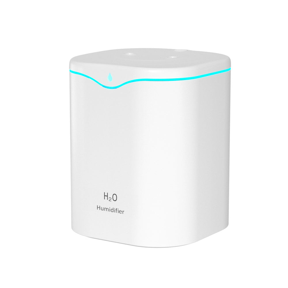 2l dual-spray humidifier, usb large capacity home bedroom office desktop silent water drop humidifier
