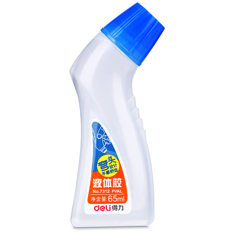 Deli liquid glue student handmade DIY glue large capacity office stationery barrel liquid glue wholesale