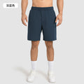 New summer loose casual sports shorts for men - quick-dry, breathable, elastic waistband with drawstring - running & fitness shorts dmk003