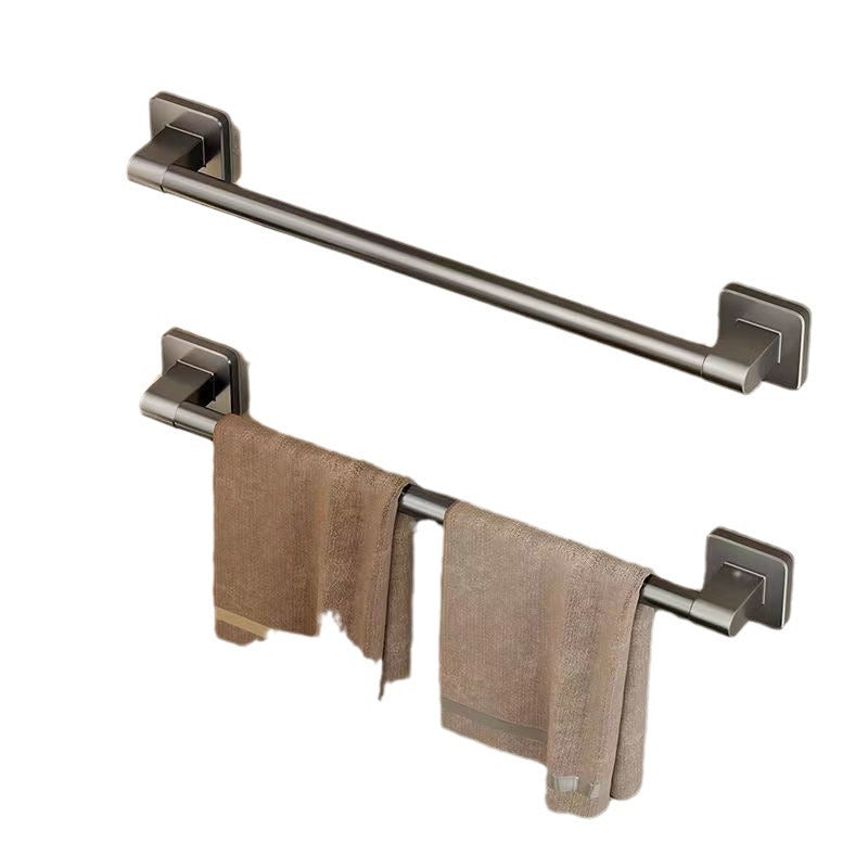 Towel rack bathroom punch-free wall-mounted storage rack bathroom towel single pole toilet bathroom storage rack