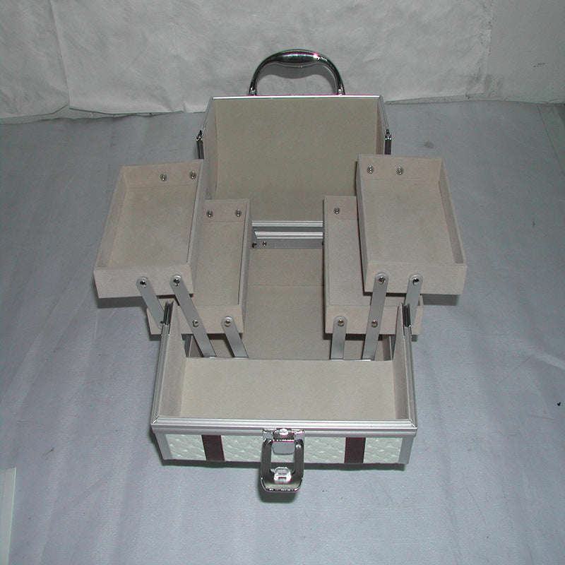 Customized aluminum alloy toolbox factory supply, portable instrumentation hardware tool aluminum box quality assurance