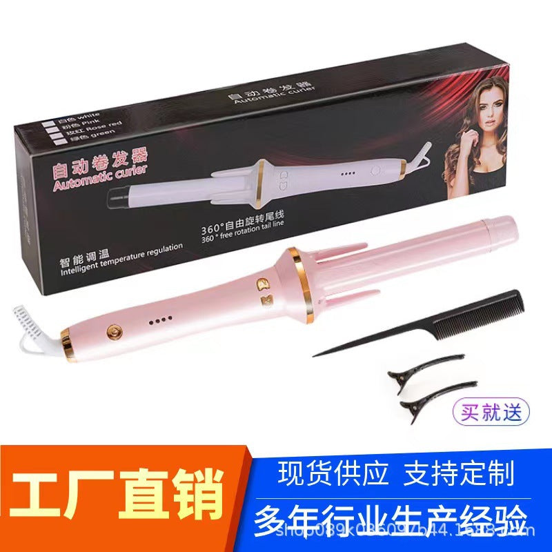 Automatic curling iron  source manufacturer 28mm lazy curly hair negative ion perm large curl big waves do not hurt hair