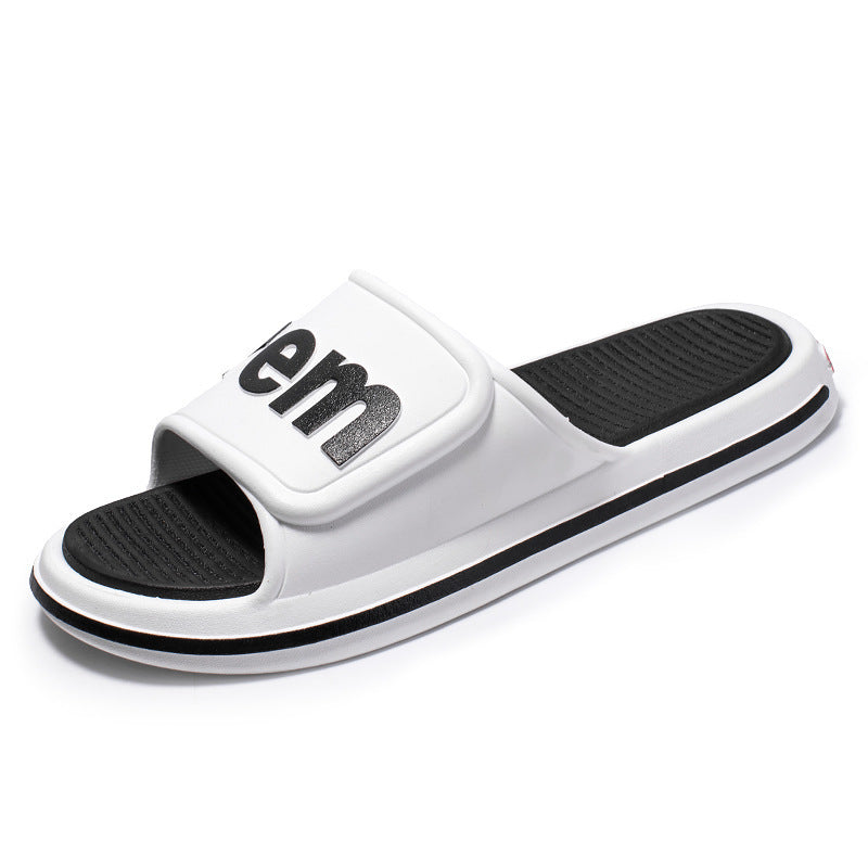 2023 new men's summer slippers: stylish, minimalist, indoor/outdoor, non-slip, wear-resistant, and super comfortable. wholesale available