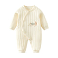 Babibele baby onesie - pure cotton, warm, newborn clothes, quilted romper, baby bodysuit, sleepsuit (unisex)