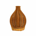 New wood grain rattan aroma diffuser humidifier - usb ultrasonic, silent operation, high mist output - cross-border bestseller - direct from the manufacturer