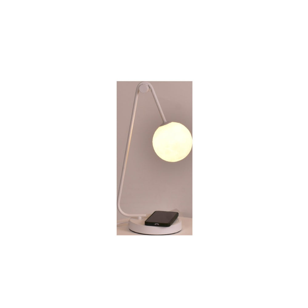 Bedroom table lamp simple touch sensor lamp living room bedside atmosphere lamp dimmable moon warm eye protection moon lamp