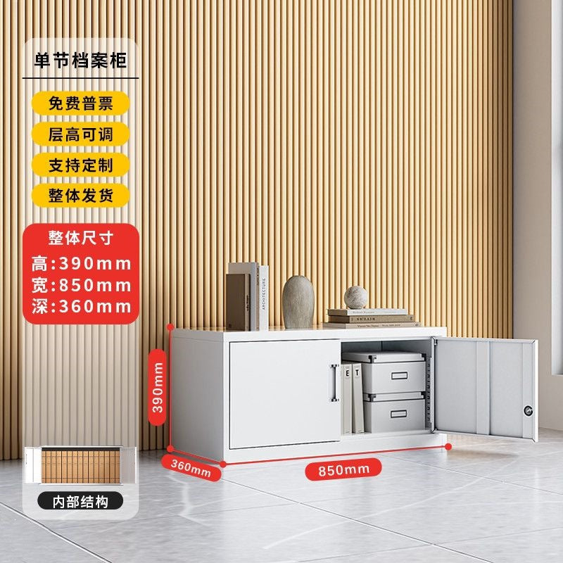 Steel file cabinet office file financial voucher storage cabinet iron locker drawer storage cabinet
