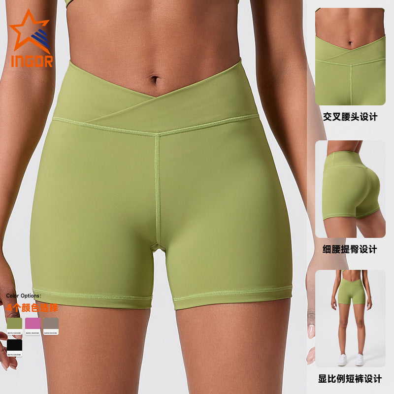 New arrival cross-border tight high waist yoga wear suit silm vest running fitness outdoor sports fitness wear suit
