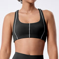 new arrival antibacterial fabric outdoor fitness pilates running fitness wear slimming lookcontrast color yoga wear suit for women