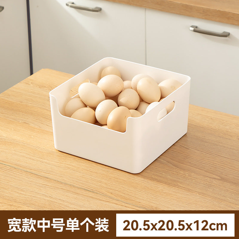 Japanese-style egg collection box separated food preservation refrigerator side door storage box frozen box food grade storage box