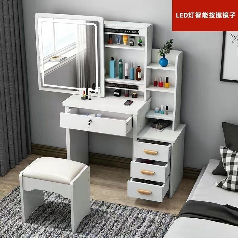 Bedroom mini small apartment simple modern casual dressing table economical multi-functional dressing table popular dressing table