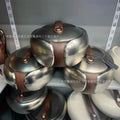 High-end luxury new food warmer cross-border 3pcs insulated lunch box tableware 4l-5l-6l large capacity