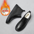 【100% genuine leather】men's 2025 martin boots - zipper casual leather shoes - high top, mid top, odor-resistant, height increasing
