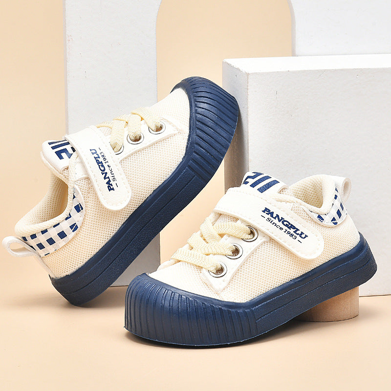 Toddler shoes for boys, spring and autumn, 0-1-2 years old, soft sole breathable infant and toddler shoes for girls