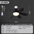 Used ceiling fan light  new large retro ceiling fan light living room dining room walnut color black fan chandelier
