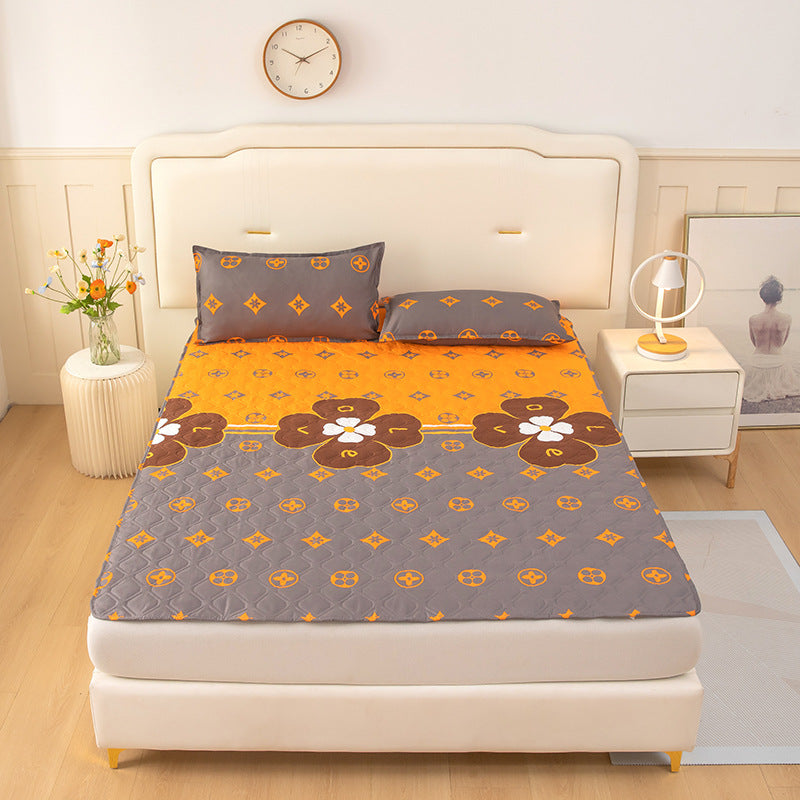 Bestseller quilted waterproof fitted sheet - single piece mattress protector for cross-border export to russia, ukraine, europe, and the us