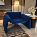 Italian normcore designer casual home single sofa chair scandinavian living room study special shaped creative m crab chair
