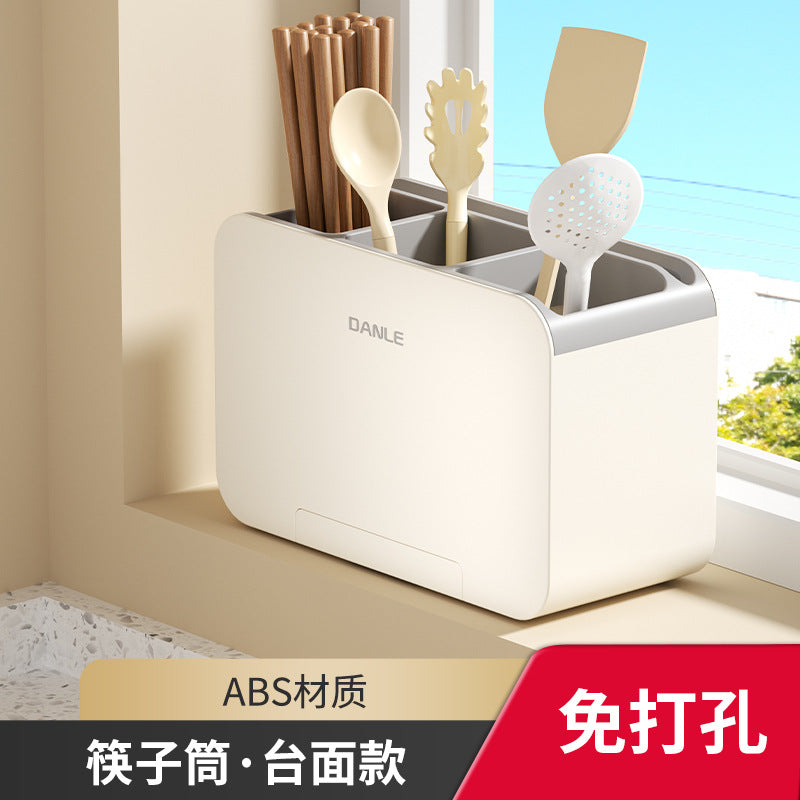 Pot lid rack Wall-mounted non-punching kitchen cutting board cutting board bracket knives integrated wall storage rack