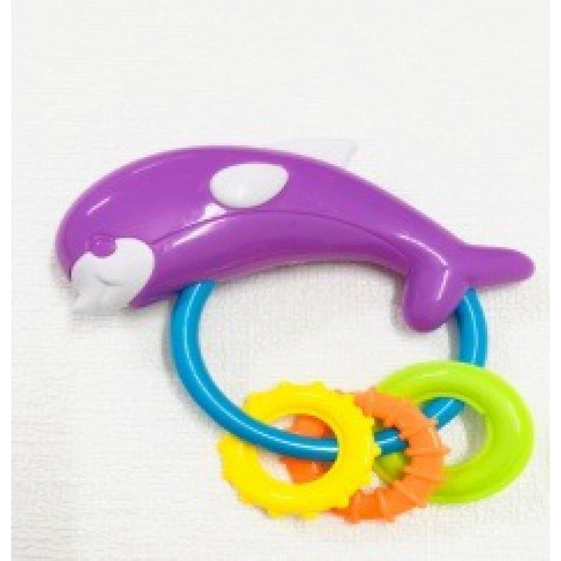 Cross-border  export tooth grinding stick toothpaste baby anti-eating hand soft glue baby mouth desire small mushroom biting glue toy