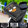 Handlebar covers winter warm fleece-lined electric vehicle cotton-padded motorcycle waterproof gloves thickened windproof cold-resistant pu cycling gloves