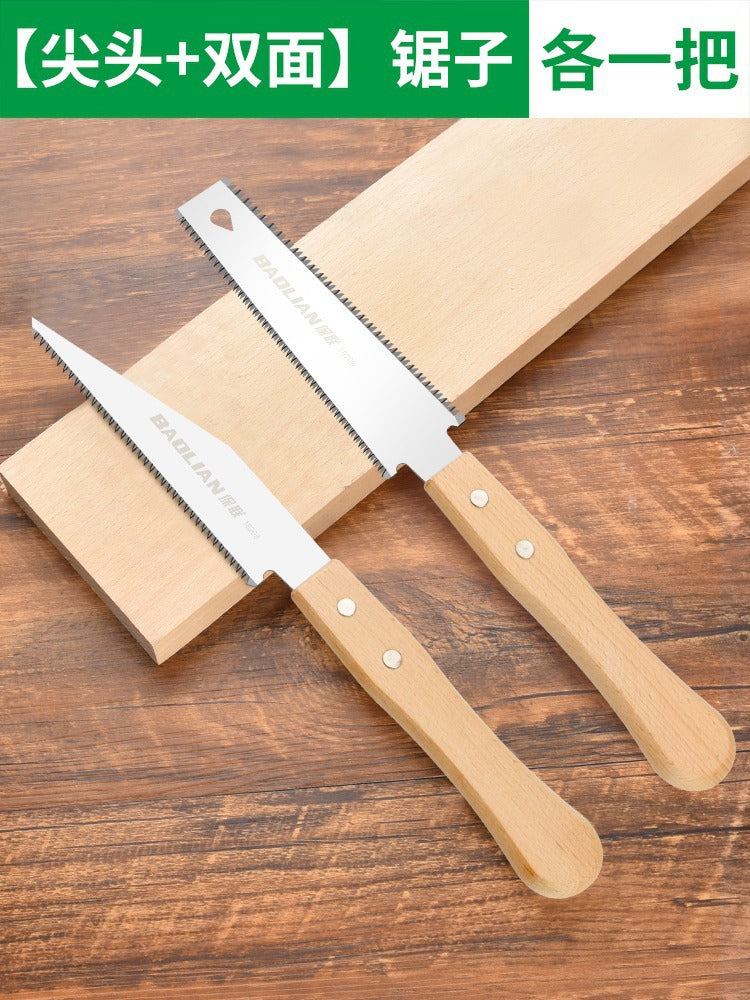 Hand saw handheld woodworking saw tree fast fine tooth saw cutting artifact for home small saw wood hand saw
