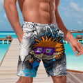 trending men's swim trunks, quick-dry swim shorts, casual athletic beach shorts, new european and american styles