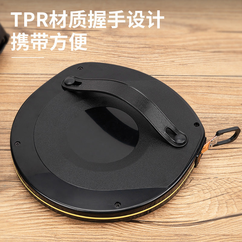 Deli leather tape measure 30, 50 meters long tape measure, glass fiber tape measure, graduated leather tape measure wholesale
