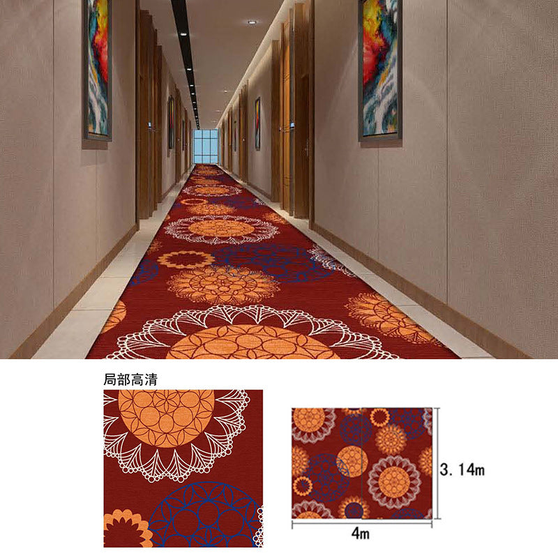 Haima 800g nylon carpet b1 hotel corridor banquet hall box club whole patchwork carpet carpet